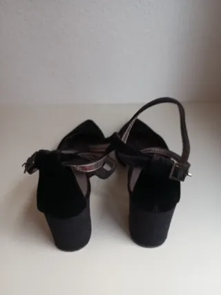 Zapatos de tacón Azare terciopelo negro