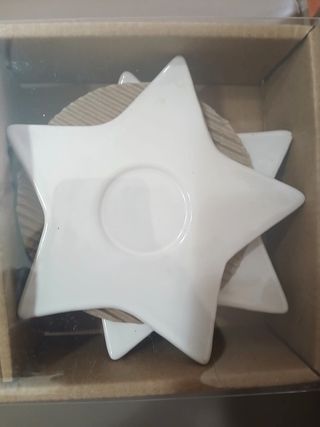 Set 4 Tazzine Caffè Natalizie Stella