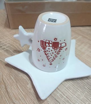 Set 4 Tazzine Caffè Natalizie Stella