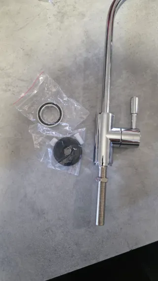 Rubinetto filtro lavello metallo