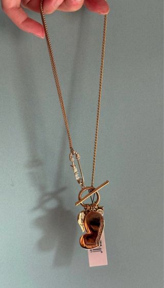 Collana Guess cuore oro cm 44