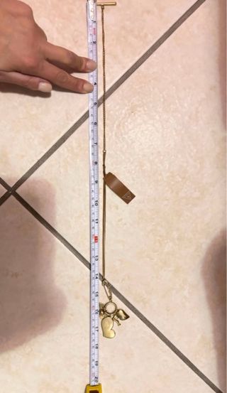 Collana Guess cuore oro cm 44