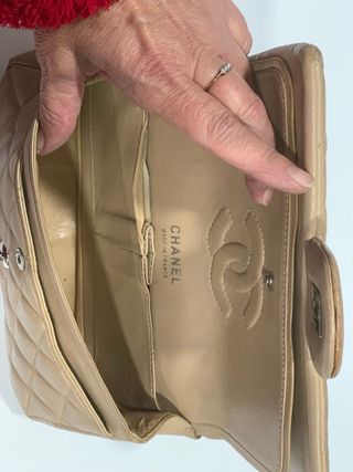 Borsa  bellissima Beige Trapuntata