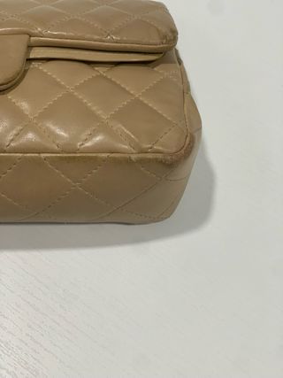 Borsa  bellissima Beige Trapuntata