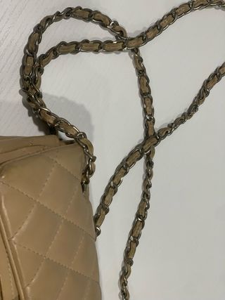 Borsa  bellissima Beige Trapuntata