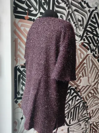 Camiseta morada brillante T52