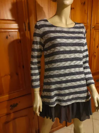 Abito elegante lurex donna