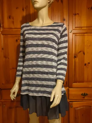 Abito elegante lurex donna