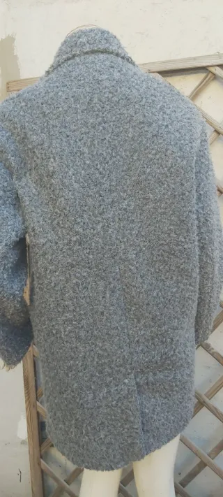 Cappotto Bershka Grigio Tg M