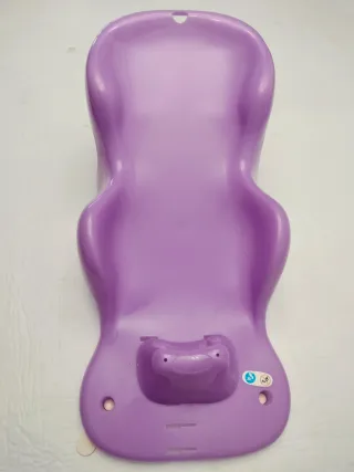 Hamaca Baño Bebé TIGEX Evolutiva Lila