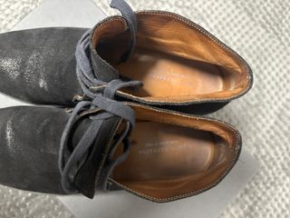 botines  John Varvatos azul oscuro muy poco uso