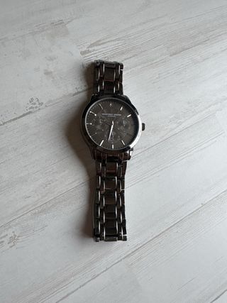 Reloj Geoffrey Beene Gris metálico