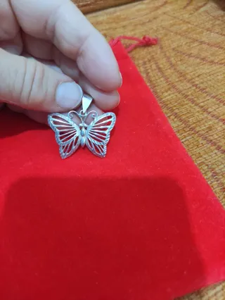 Colgante Mariposa Plata de 925