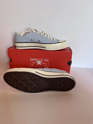 Zapatillas Converse Bajas Azul Talla 38