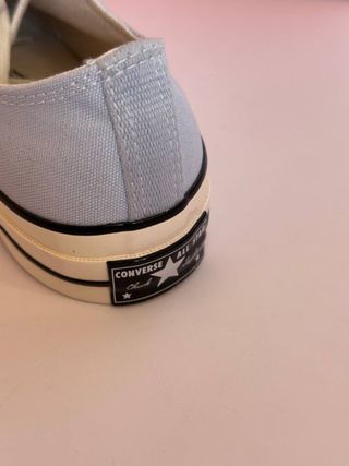 Zapatillas Converse Bajas Azul Talla 38