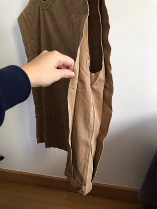 Camiseta Sessun sin mangas marrón