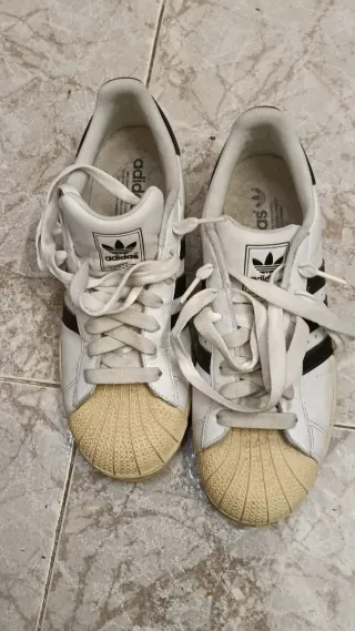 Zapatillas Adidas Superstar Blancas Talla 42