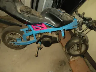 Minimoto Pocket Bike Azul