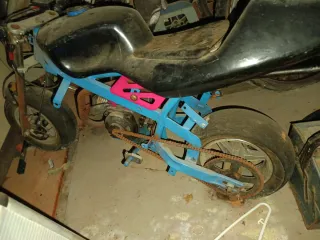 Minimoto Pocket Bike Azul