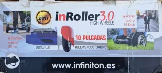 Patinete Eléctrico Infiniton inRoller 3.0 de 10"