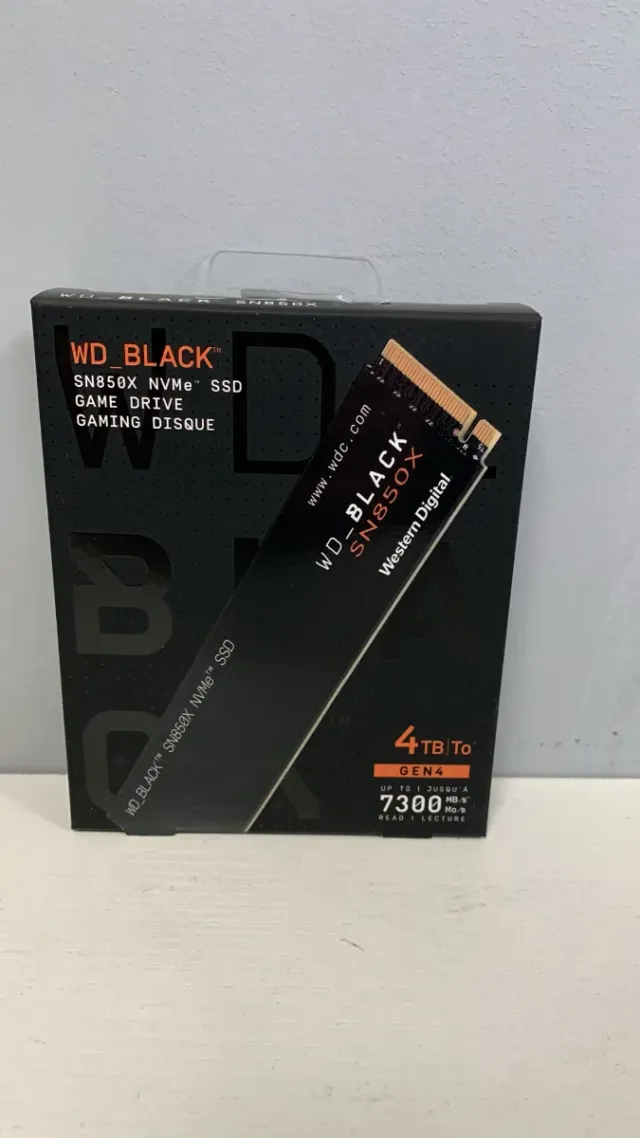 WD_BLACK SN850X NVMe SSD 4TB