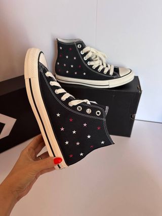 Converse Zapatillas Altas Estrellas Negras 42 Y 42