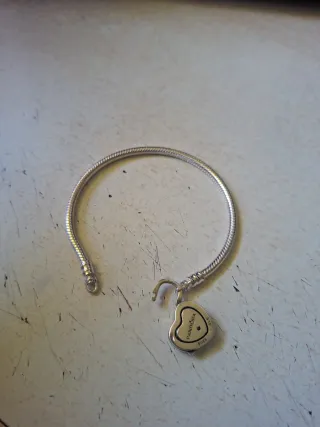 Pulsera Pandora Corazón 17cm