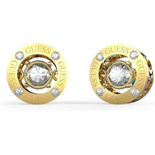 Pendientes Guess Dorados con Circonitas