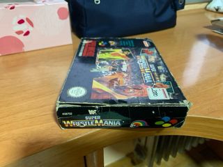 Scatola originale Super Wrestlemania SNES PAL
