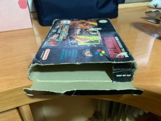 Scatola originale Super Wrestlemania SNES PAL