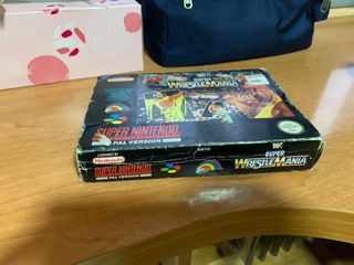 Scatola originale Super Wrestlemania SNES PAL