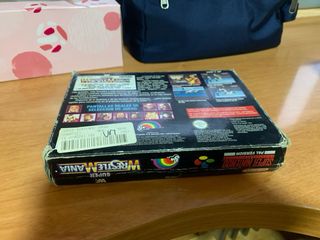 Scatola originale Super Wrestlemania SNES PAL