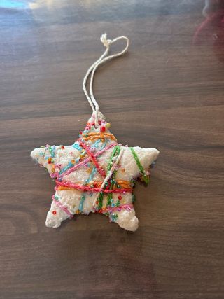 Adornos árbol Navidad: Bola y Estrella