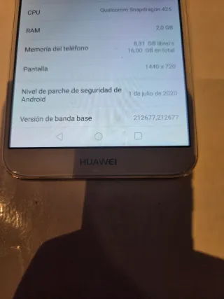 Huawei Y6 (2018) ATU-L21 Argento/Bianco