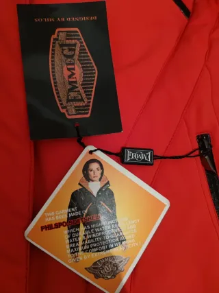 Chaqueta acolchada Emmegi mujer roja