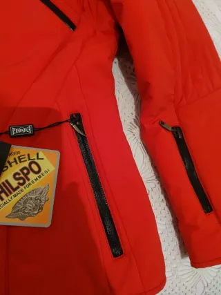 Chaqueta acolchada Emmegi mujer roja