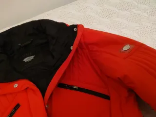 Chaqueta acolchada Emmegi mujer roja