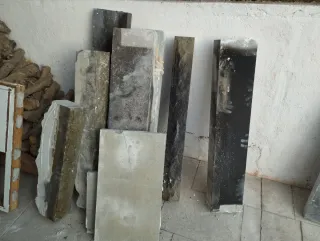 Piezas de mármol y piedra