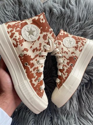 Converse Platform Stivali Stampa Mucca