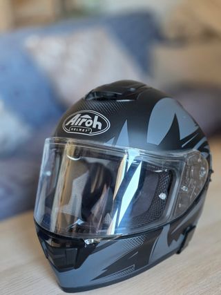 Casco Moto Integral Negro Airoh Talla S