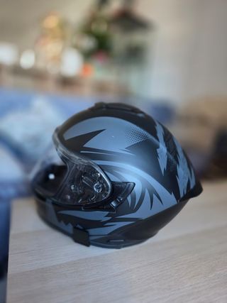 Casco Moto Integral Negro Airoh Talla S