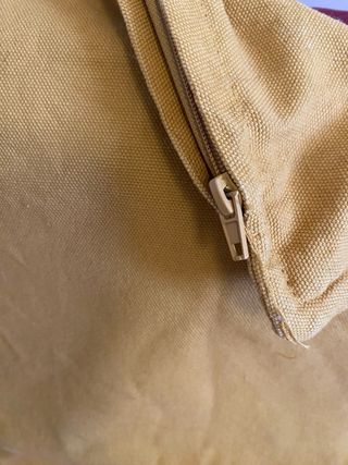 2 Fundas Cojín Mostaza Ikea