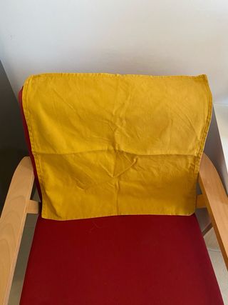 2 Fundas Cojín Mostaza Ikea