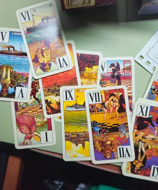 Carte da gioco: Tarocchi Leonardo, Egizi, Piatnik