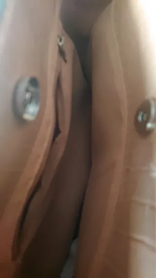 Bolso de vestir beige