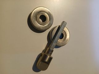 Juego manillas aluminio con roseta