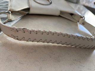 Bolso Vicosta Piel Blanco Pequeño