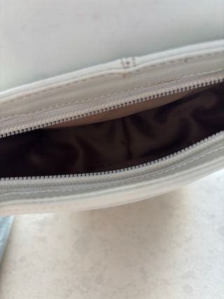 Bolso Vicosta Piel Blanco Pequeño