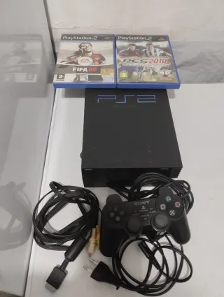 PlayStation 2 Sony Nera + Giochi