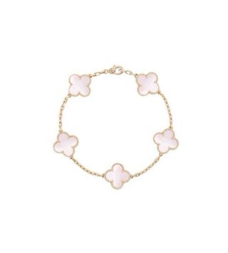 Bracciale Van Cleef & Arpels Oro Rosa Madreperla